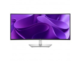 Monitor Dell 86,4 cm (34,0") P3425WE 3440x1440 Curved 100Hz IPS 5ms HDMI DisplayPort USB-C 90W 3xUSB3.2 USB-C-Out HAS  3H sRGB99% RJ45 KVM