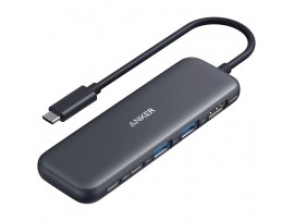 Priklopna postaja USB-C => Anker 332 HUB 1xHDMI 2xUSB3.2 1xUSB-C 1xUSB-C PD - (A8355H11)