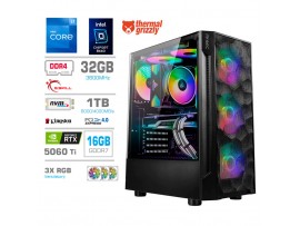 Računalnik MEGA TWR S7 i7-12700K/RTX5060Ti-16GB/32GB/1TB-4.0/750W/Brez OS RGB
