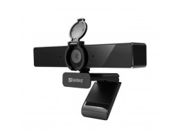 Spletna kamera Sandberg Pro Remote 4K 8MP 4K UHD 30FPS 78° USB-C/A Autofokus 4xdigitalni zoom mikrofon z redukcijo šuma (134-45)
