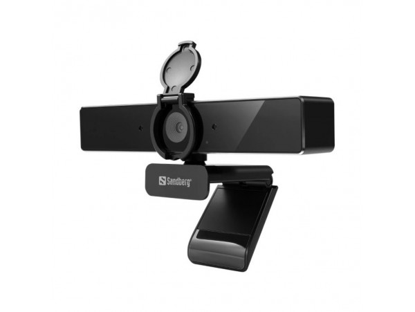 Spletna kamera Sandberg Pro Remote 4K 8MP 4K UHD 30FPS 78° USB-C/A Autofokus 4xdigitalni zoom mikrofon z redukcijo šuma (134-45)