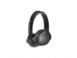 Slušalke brezžične naglavne Bluetooth ali 2x 3,5mm stereo Audio-Technica S220BT - črne
