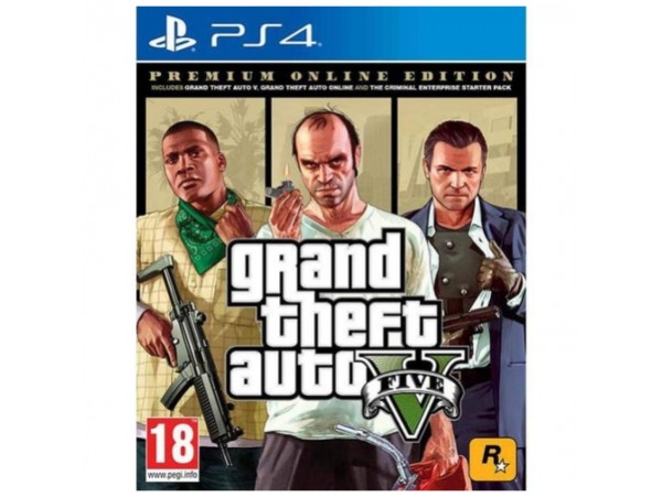 Igra za PS4 Grand Theft Auto V  Premium Online Edition