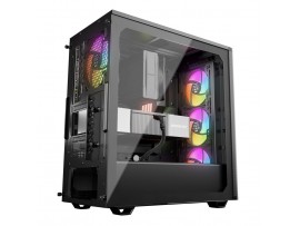Ohišje be quiet! Pure Base 501 LX MidiATX - črna RGB