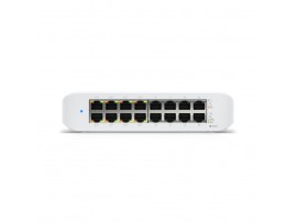 STIKALO 16-PORT Ubiquiti Lite 16  10/100/1000 PoE (USW-LITE-16-POE)