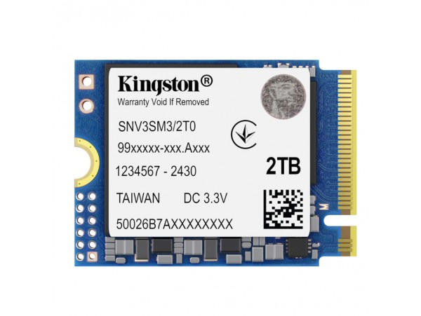 Disk SSD M.2 NVMe PCIe 4.0 2TB Kingston NV3 2230 6000/5000MB/ (SNV3SM3/2T0)
