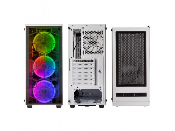 Ohišje Kolink Observatory Lite Mesh RGB MidiATX - bela ARGB