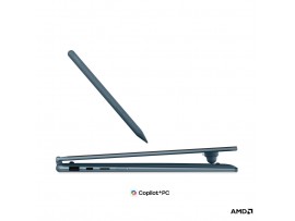 Prenosnik Lenovo 35,5 cm (14,0") Yoga 7 2-in-1 2880x1800 OLED na dotik 500nit 120Hz Ryzen AI 7 445/32GB/SSD1TB/BL/AI Chip: 50 TOPs/ALU/AMD Radeon 840M/Win11Home (83TD007TSC)