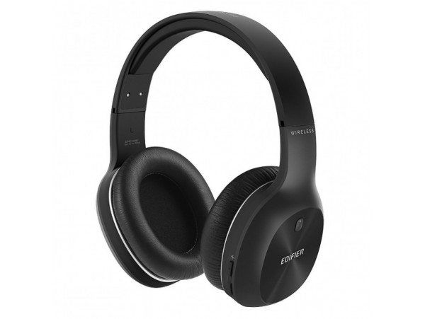 Slušalke brezžične naglavne Bluetooth stereo Edifier W800BT Plus aptX - črne (W800BT Plus black)