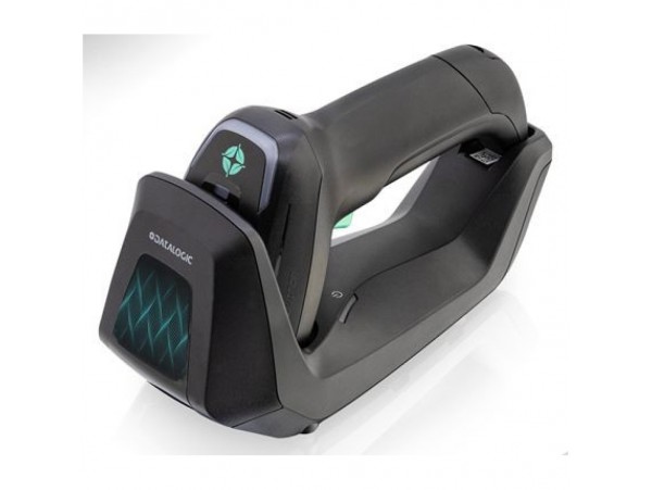 POS Čitalec Brezžični Ročni 2D Datalogic Gryphon GBT4600-BK s polnilnim stojalom in USB kablom