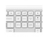 Tipkovnica brezžična + Bluetooth Logitech Signature Slim K950 US international | SLO gravura bela (920-012466)
