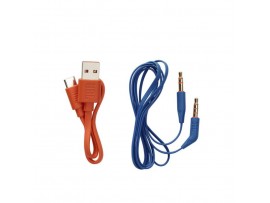 Slušalke brezžične JBL naglavne BT/1x3,5mm JR460NC modre Bluetooth otroške (JBLJR460NCBLU)