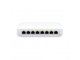 STIKALO 8-PORT Ubiquiti Lite 8 PoE 10/100/1000 PoE 4x PoE+ 52W (USW-LITE-8-POE-EU)