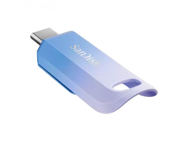 Spominski ključek 256GB USB-C Sandisk Creator 400MB/s kovinski-plastičen lila (SDCZ75C-256G-G46)