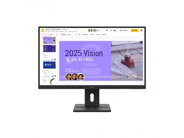 Monitor Lenovo 68,6 cm (27,0") E27Q-40 2560x1440 100Hz IPS 4ms 2xHDMI DisplayPort Pivot Zvočniki  sRGB99% ThinkVision
