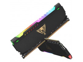 DDR4 16GB 3200MHz CL18 KIT (2x16GB) Patriot RGB Viper Steel XMP2.0 1,35V PC črna (PVSR432G320C8K)