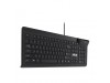 Tipkovnica Žična Asus KU100 s čitalcem kartic US | črna (90XB05E0-BKB010)