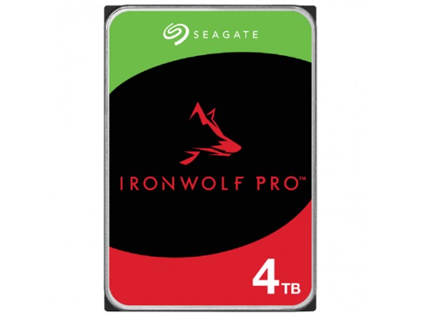 Trdi disk 3,5" 4TB SATA Seagate IronWolf Pro 7200rpm 256MB (ST4000NT001)