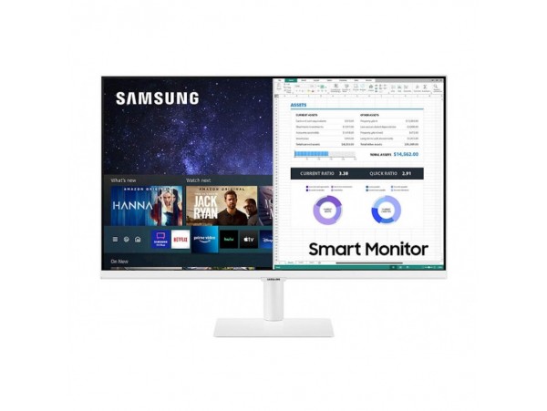 Monitor Samsung 68,6 cm (27,0") S27AM501NU 1920x1080 Smart TV Tizen VA 8ms 2xHDMI 2xUSB Zvočniki  BT WiFi HDR10 M5 Daljinsko upravljanje