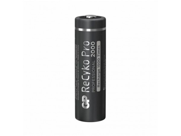 Baterijski vložek GP polnilni1,2V AA 4 kos 2000 mAh Ni-Mh ReCyko+ Pro