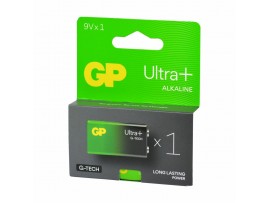 Baterijski vložek Alkalni 9V 6LR61 GP Ultra+