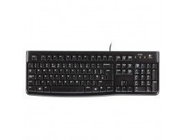Tipkovnica Žična Logitech K120 SLO | Slovenski nabor znakov črna (920-002642)