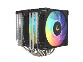 Zračni hladilnik Valkyrie Vind 125 DL - 30,5 dB 158mm RGB črna (VK-AIRDL125B)