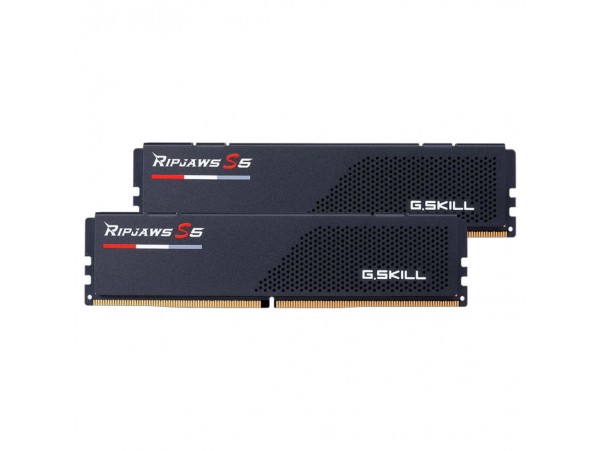 DDR5 64GB 6000MHz CL36 KIT (2x32GB) G.Skill Ripjaws S5 XMP3.0 1,35V črna (F5-6000J3636F32GX2-RS5K)