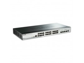 STIKALO 28-PORT 2xSFP D-link 100/1000 PoE Managed Rackmount (DGS-1510-28P)