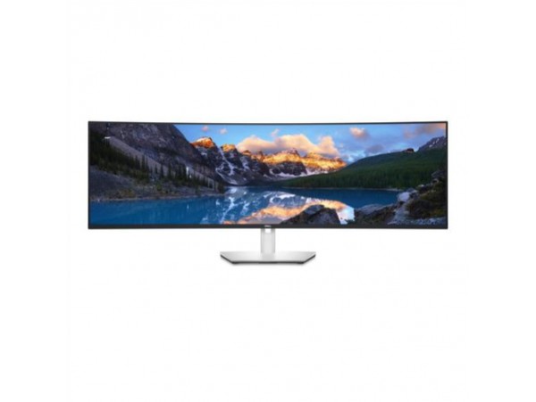 Monitor Dell 124,5 cm (49,0") U4924DW 5120x1440 Curved IPS 5ms 2xHDMI DisplayPort 2xUSB-C 90W 5xUSB3.2 2xUSB-C-Out HAS Pivot Zvočniki 2x9W  3H DCI-P3-98% RJ45 KVM UlraSharp