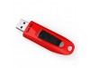 Spominski ključek 32GB USB 3.0 Sandisk Ultra 100MB/s - plastičen/drsni/rdeč (SDCZ48-032G-U46R)