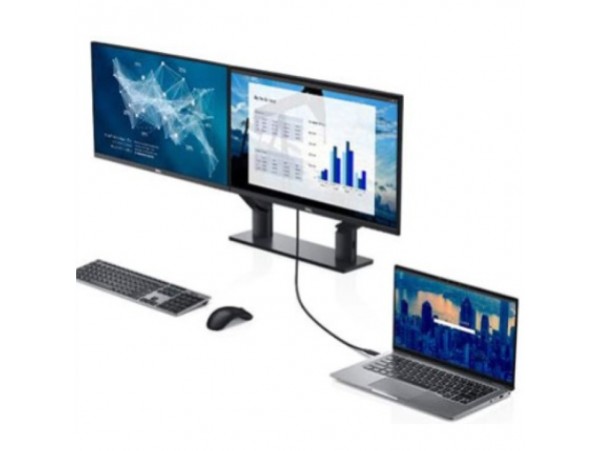 Monitor Dell 60,5 cm (23,8") P2421DC 2560x1440 IPS 5ms HDMI DisplayPort USB-C 65W DP-Out 4xUSB3.0 Pivot  3H sRGB99%