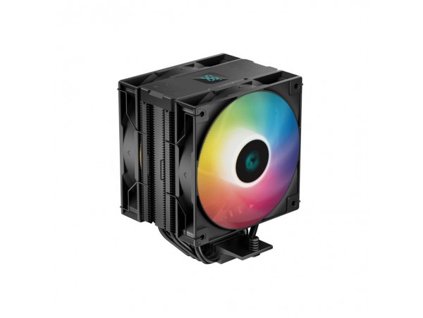 Zračni hladilnik DeepCool AG400 Digital Plus - 120mm 31,6 dB 153mm ARGB črna (R-AG400-BKADMP-G-1)