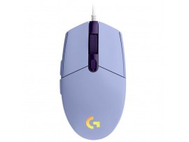 Gaming miška Žična Logitech G102 LightSync, vijolična (910-005854)