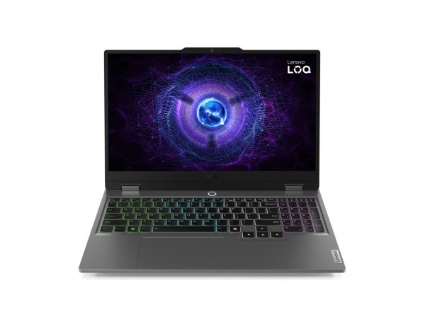 Prenosnik Lenovo 39,6 cm (15,6") LOQ 15 1920x1080 IPS G-SYNC 300nit 144Hz i7-13650HX/32GB/512GB/BL/RTX4050-6GB/DOS (83DV01EHSC)