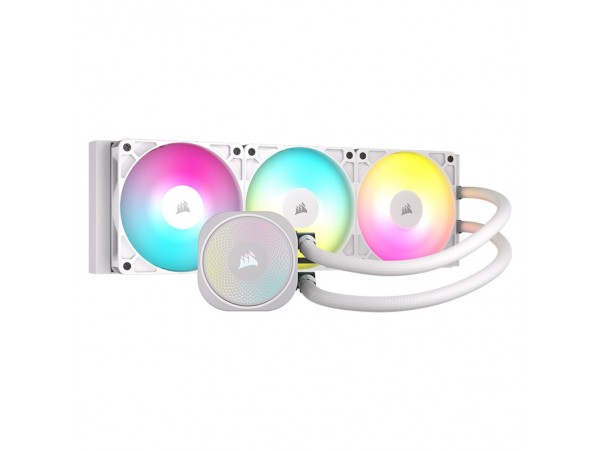 Vodno hlajenje Corsair Nautilus RS - 360mm ARGB bela (CW-9060095-WW)
