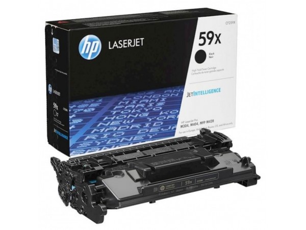 TONER HP 59X Black LaserJet Toner za 10.000 strani CF259X