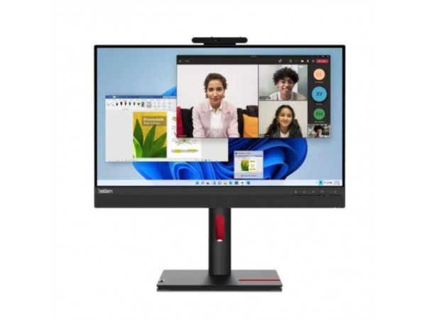 Monitor Lenovo 60,5 cm (23,8") TIO24 G5 1920x1080 60Hz IPS 4ms HDMI DisplayPort USB-C 90W USB3.2 Pivot Kamera Zvočniki 2x3W  sRGB99% KVM