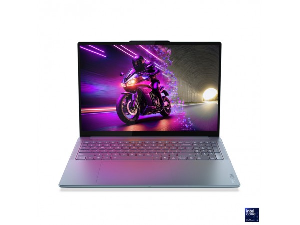 Prenosnik Lenovo 40,64 cm (16,0") Yoga Pro 9 2880x1800 OLED 500nit 120Hz Ultra 7-255H/32GB/SSD1TB/BL/ALU/RTX5050-8GB/Win11Home (83L00016SC)