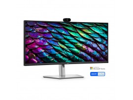 Monitor Dell 86,4 cm (34,0") P3426WEB 3440x1440 Curved konferenca 100Hz IPS 5,3ms HDMI DisplayPort USB-C 90W 2xUSB3.2 HAS Kamera Zvočniki 2x10W  sRGB99% PRO