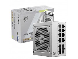 Napajalnik - 850W MSI MAG A850GL 80Plus Gold 90% ATX 3.1 (Gen5) Modular 120mm bela (30919872)