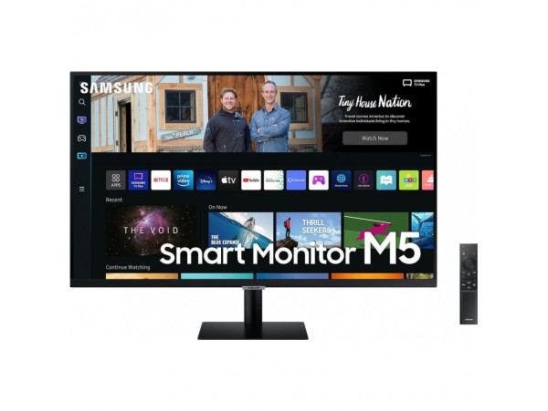 Monitor Samsung 68,6 cm (27,0") S27BM500EU 1920x1080 Smart TV Tizen VA 4ms 2xHDMI 2xUSB Zvočniki  BT WiFi HDR10 Smart M5 Daljinsko upravljanje