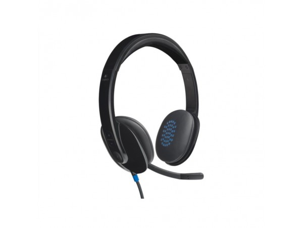Slušalke Logitech USB H540 z mikrofonom - USB (981-000480)
