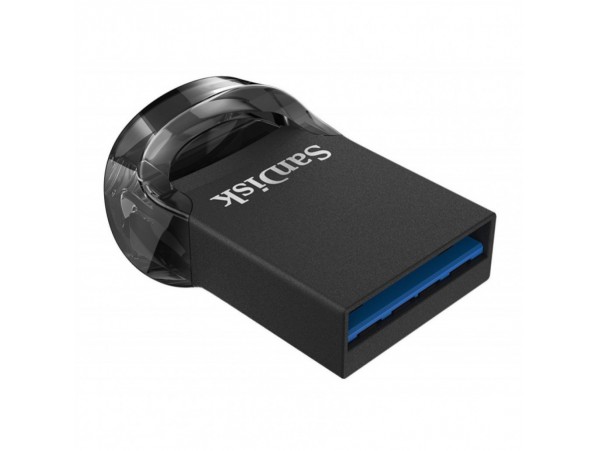 Spominski ključek 64GB USB 3.1 Sandisk Cruzer Ultra FIT 130MB/s 4MB/s plastičen micro črn (SDCZ430-064G-G46)