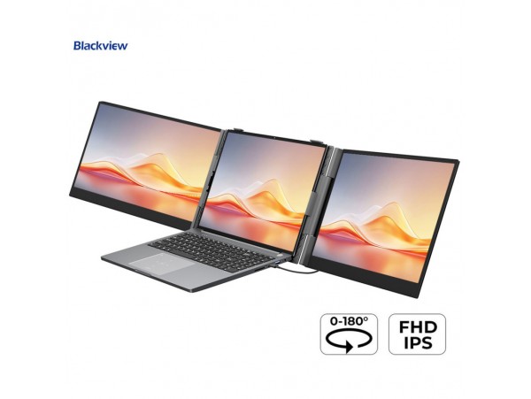 Prenosni monitor Blackview 35,6 cm (14,0") DCM6 PRO 1920x1080  60Hz IPS USB-C 100W Zvočniki