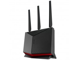 Usmerjevalnik brezžični Asus RT-BE86U WiFi7 802.11be BE6800 10000Mbit/s MU-MIMO 4xLAN 3x antena (90IG08W0-MO9A0V)