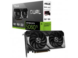 Grafična kartica nVidia RTX5060Ti Asus Dual OC Edition - 16GB GDDR7 (90YV0MH0-M0NA00)
