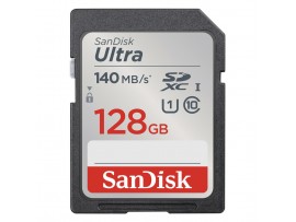 Spominska kartica SDXC 128GB Sandisk Ultra 140MB/s/10MB/s U1 UHS-I (SDSDUNB-128G-GN6IN)