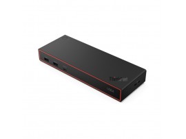 Priklopna postaja USB-C => Lenovo ThinkPad USB4 Dock 5000 1xHDMI 2.1 2xDisplayPort 1.4 USB 2xUSB-C 100W 1xLAN (40BF0100EU)