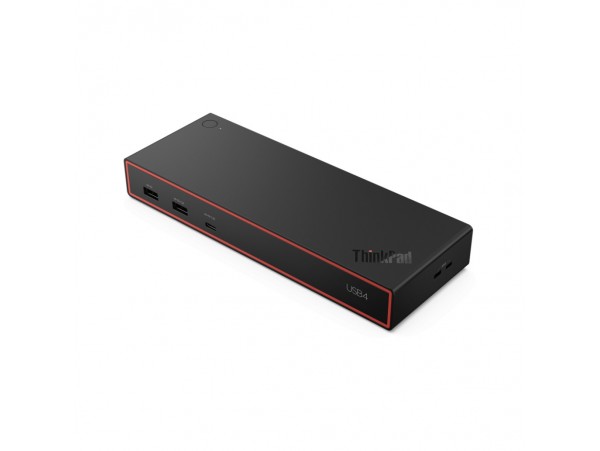 Priklopna postaja USB-C => Lenovo ThinkPad USB4 Dock 5000 1xHDMI 2.1 2xDisplayPort 1.4 USB 2xUSB-C 100W 1xLAN (40BF0100EU)